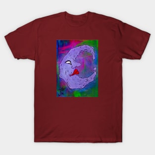 The Woman in the Moon T-Shirt